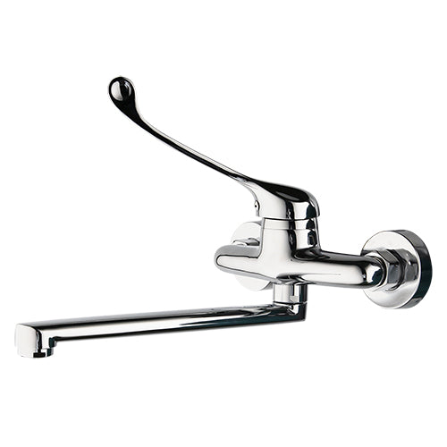Elbow wall tap chrome mixer tap