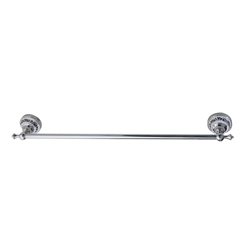 Classic Single Towel Rack - Chrome