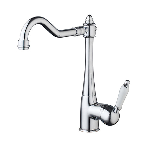 Nostalgic washbasin tap chrome