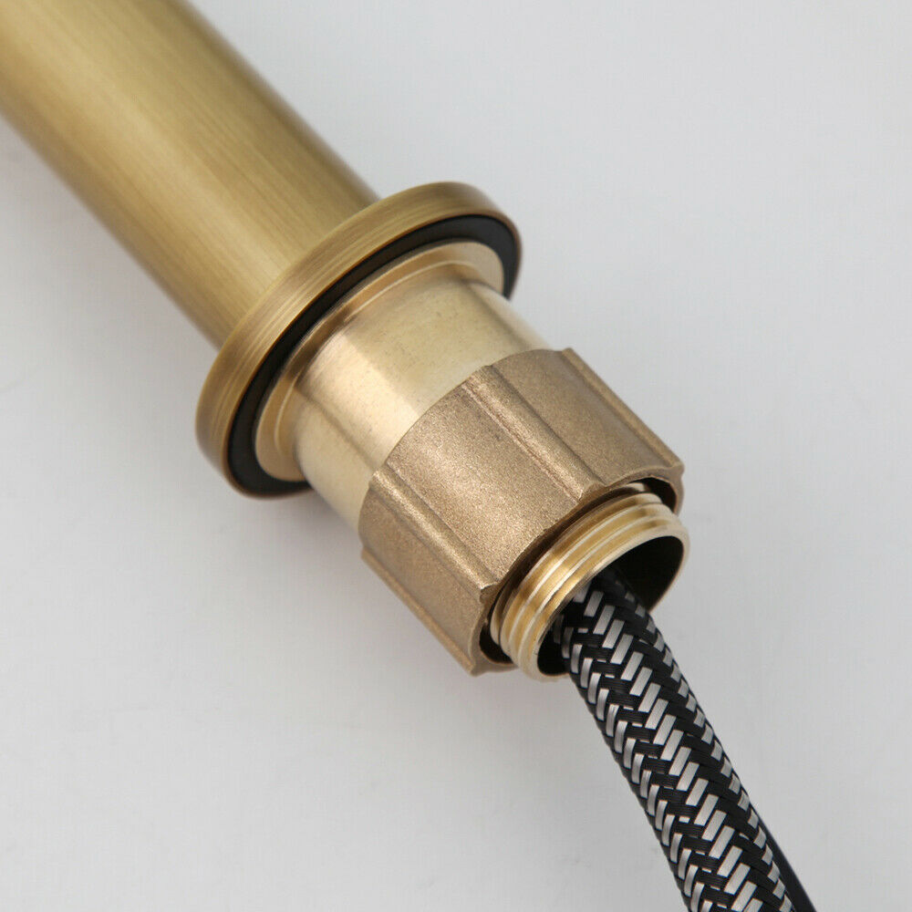 National bronze-colored sensor tap