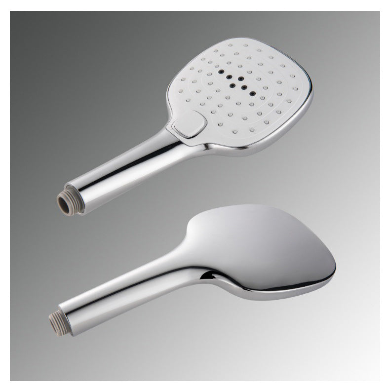 Chroom thermostatische badkraan met handdouche en glijstang