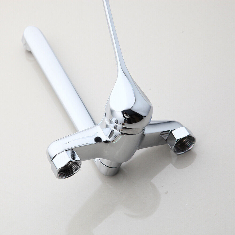 Elbow wall tap chrome mixer tap
