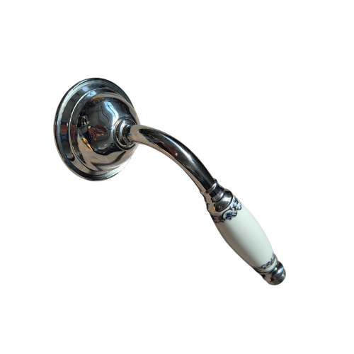 Nostalgische Chroom Handdouche – Landelijke Stijl