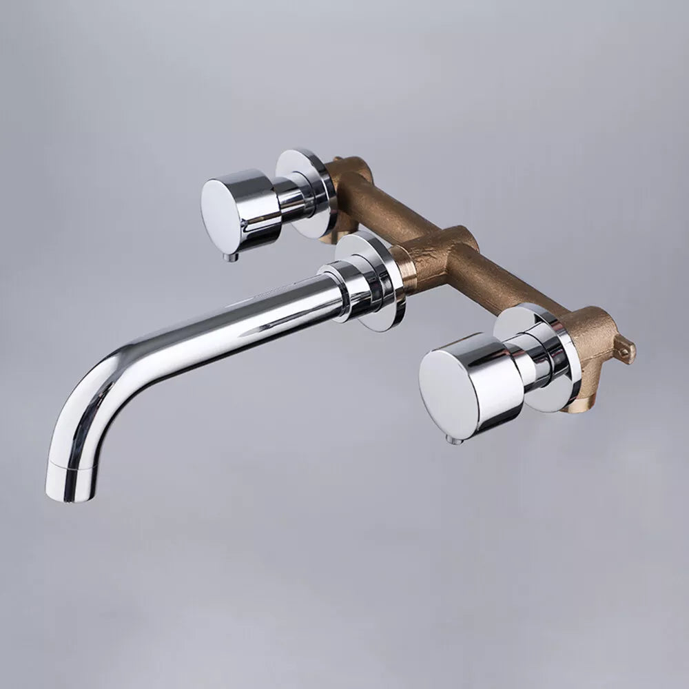 Chrome Built-in Washbasin Tap
