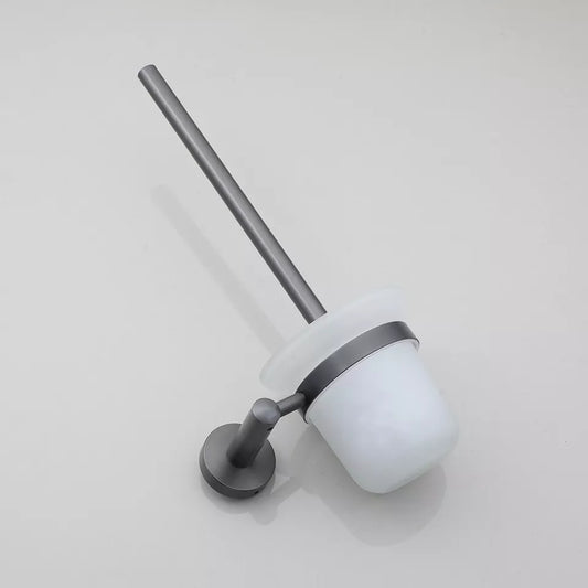 Gun Metal Toilet Brush Holder