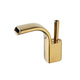 Gold-colored waterfall tap