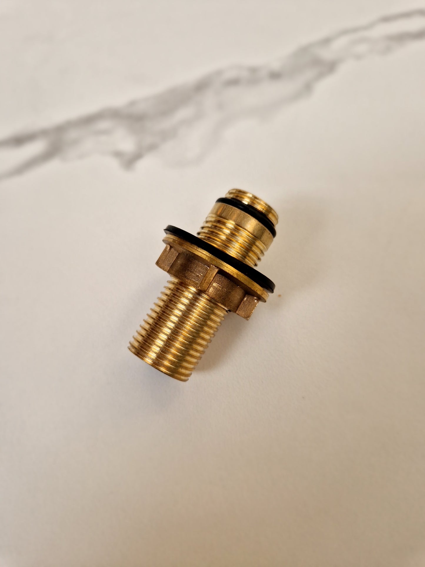 G 1/2 threaded tube length 5 cm including nut