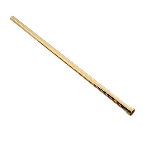 Extension pipe gold-colored rain shower