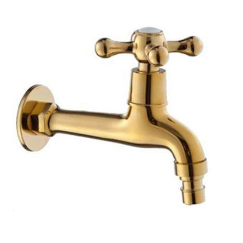 Golden wall tap