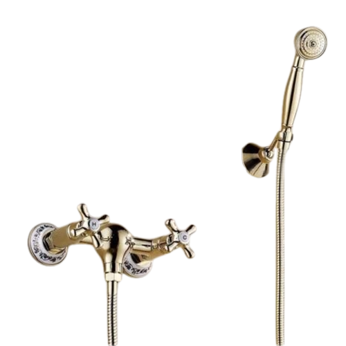 Golden shower faucet