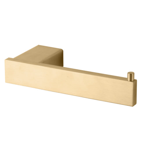 Mattgoldener Toilettenpapierhalter