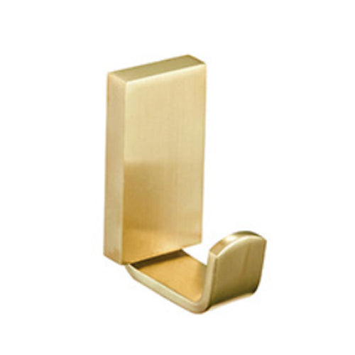 Brushed gold wall mounting hook