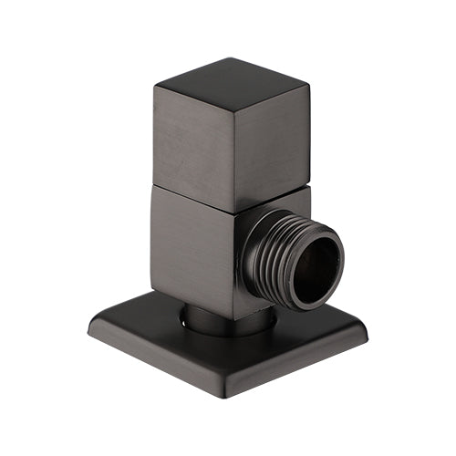 Eckventil aus Rotguss, quadratische Ausführung