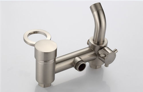 Aufputz-Brausegarnitur mit Armatur und Brausekopf 20 CM