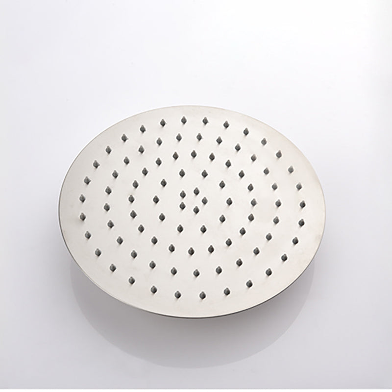 Brushed nickel shower set thermostatic