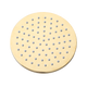 Ronde goudkleurige douchekop – 200 mm