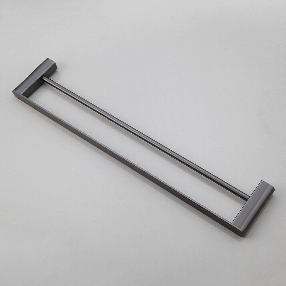 Gun metal handdoekrek