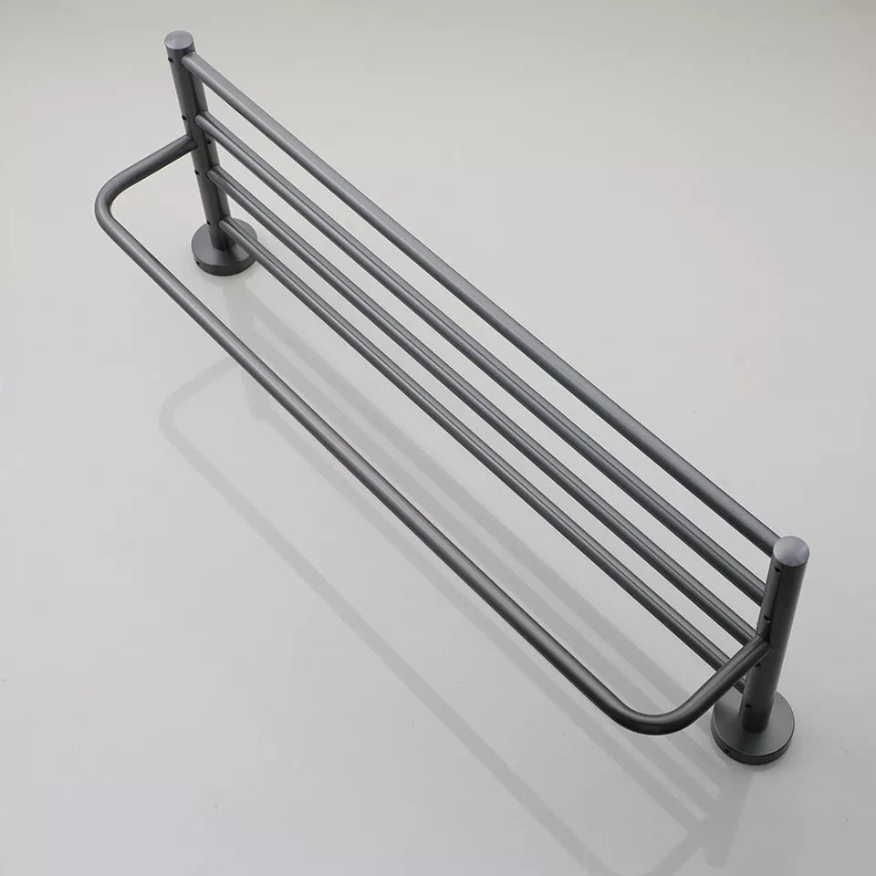 Handtuchhalter in Gun Metal Ausführung