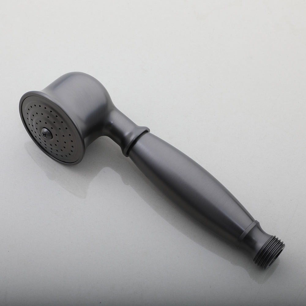 Gun metal surface-mounted shower rain shower