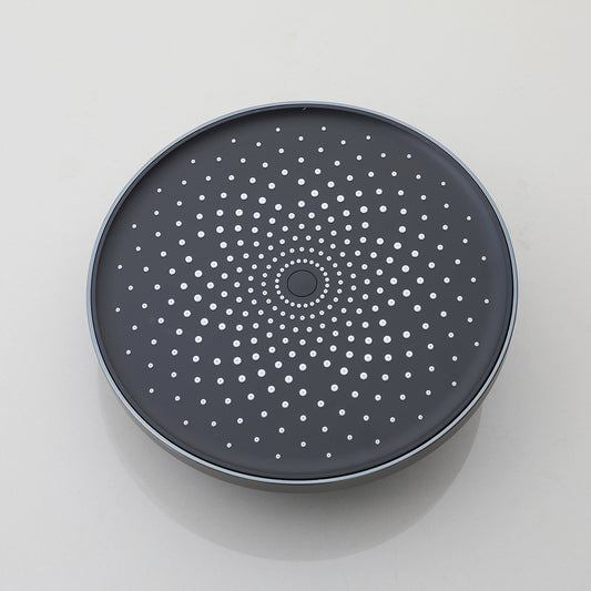 Gun Metal regendouchekop – Ø 230 mm