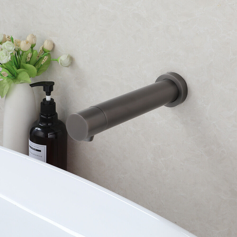 Gun metal sensor tap wall mount