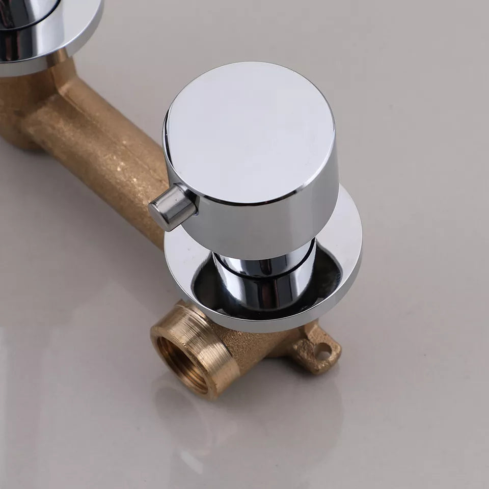 Chrome Built-in Washbasin Tap