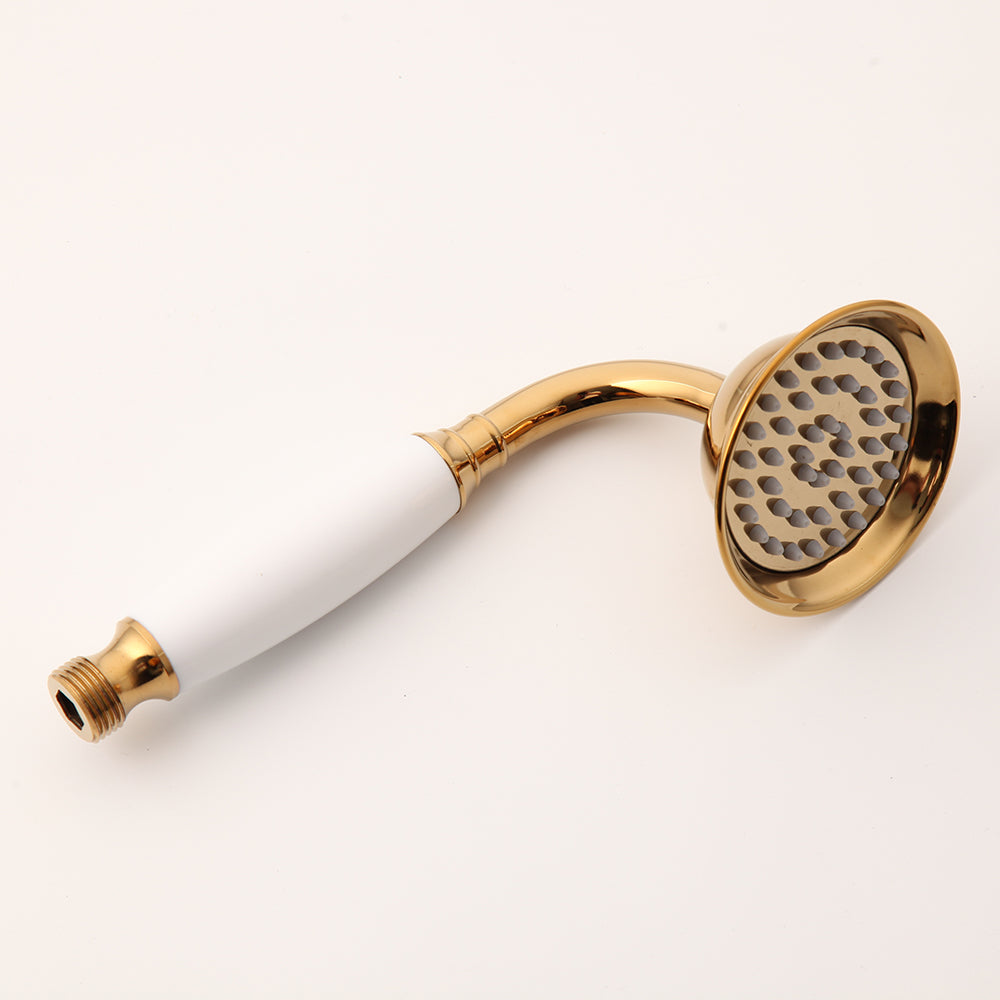 Gold Thermostat-Badewannenarmatur