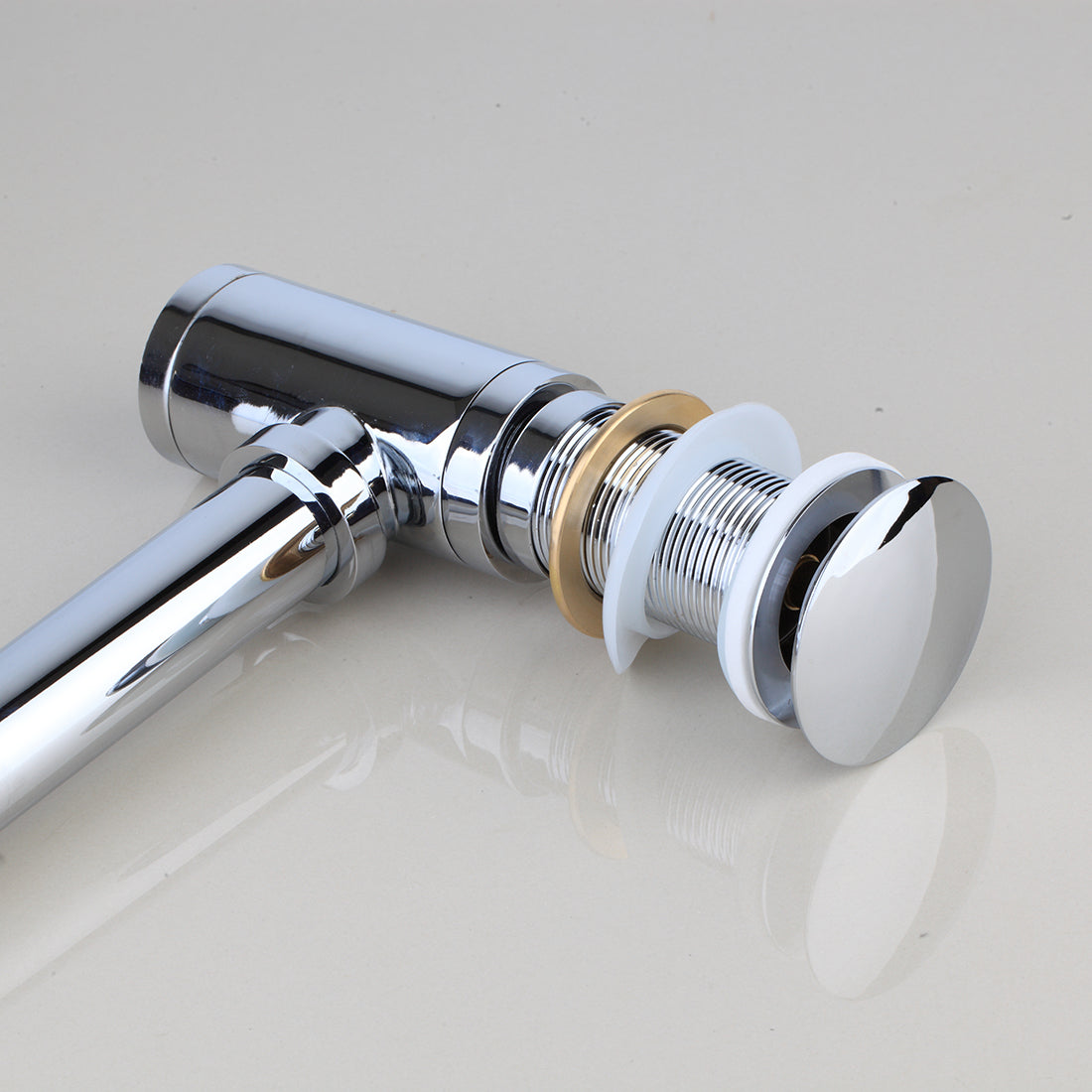 Chrome siphon without overflow