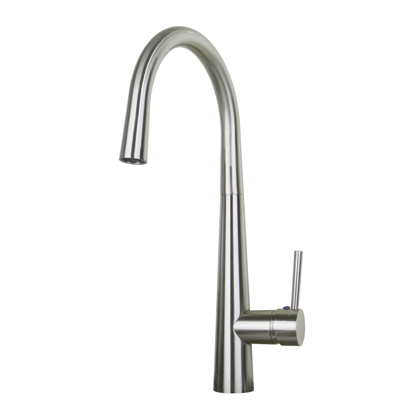 Modern kitchen faucet brushed nickel