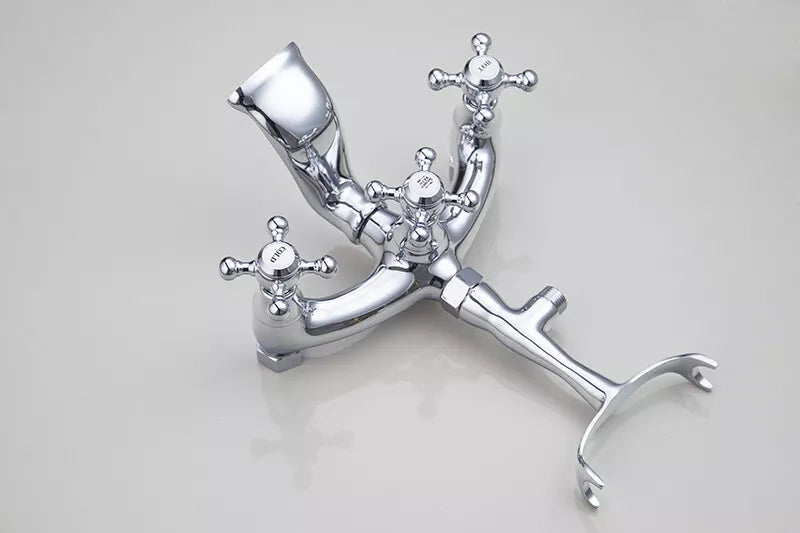 Freistehende Badewannenarmatur Country, Chrom