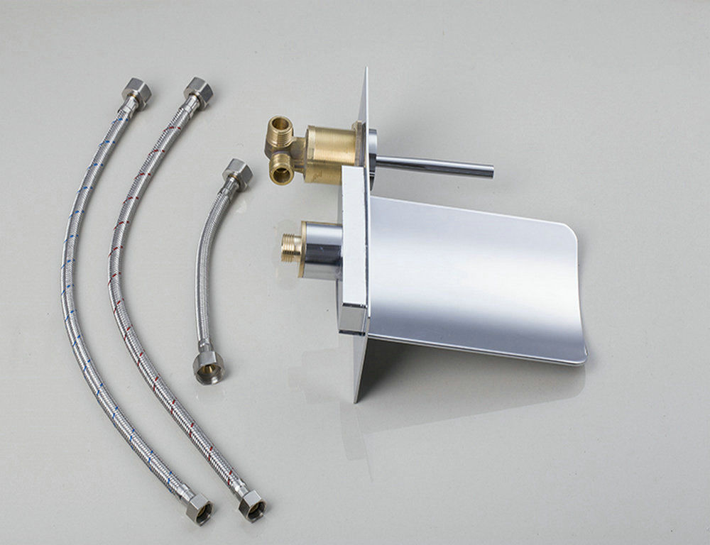 Built-in waterfall tap - suitable for bath or washbasin