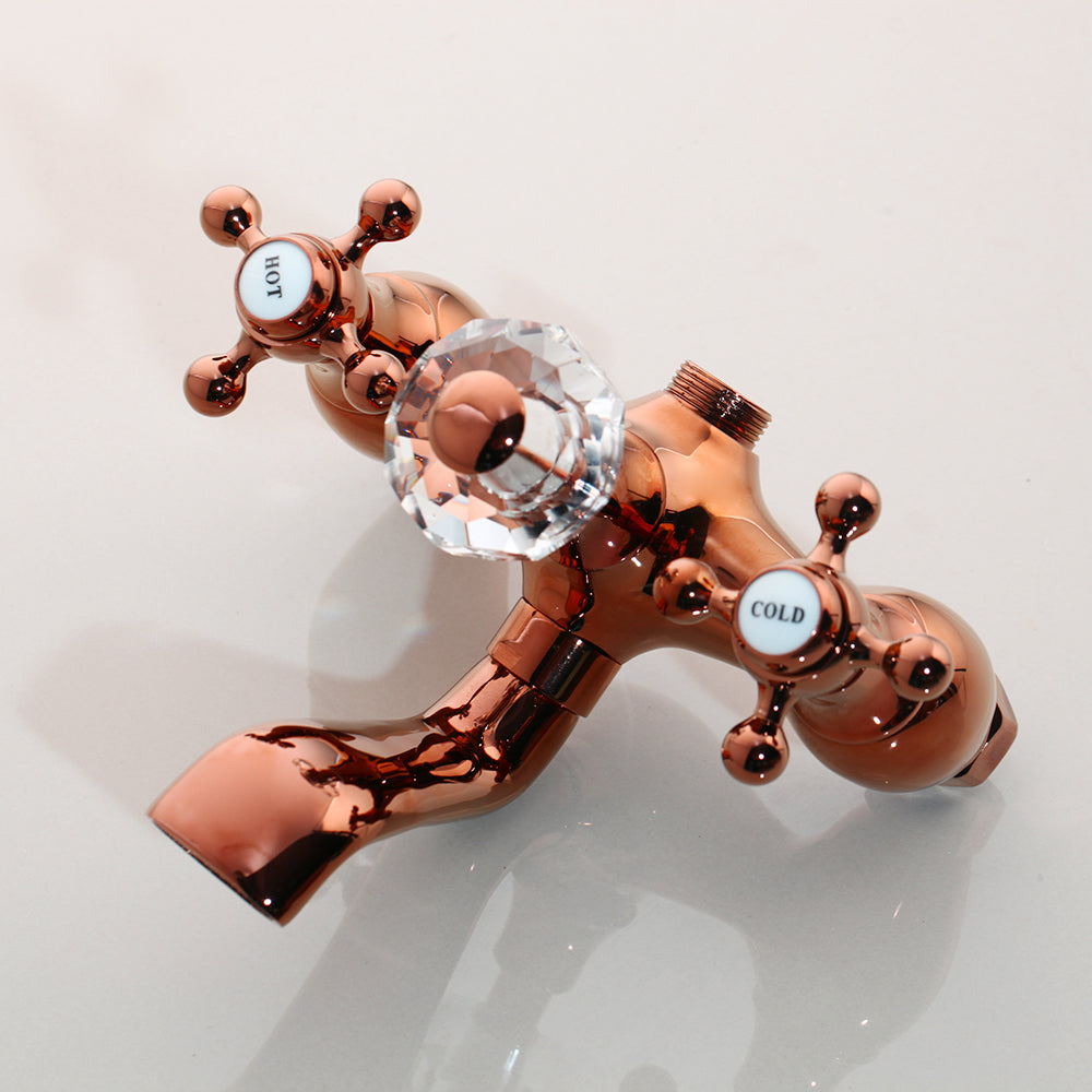 Luxueuze opbouw regendouche – roségoud