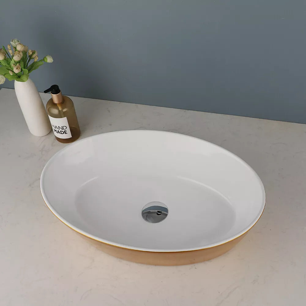 Malvizza® keramische waskom – luxe opbouwmodel