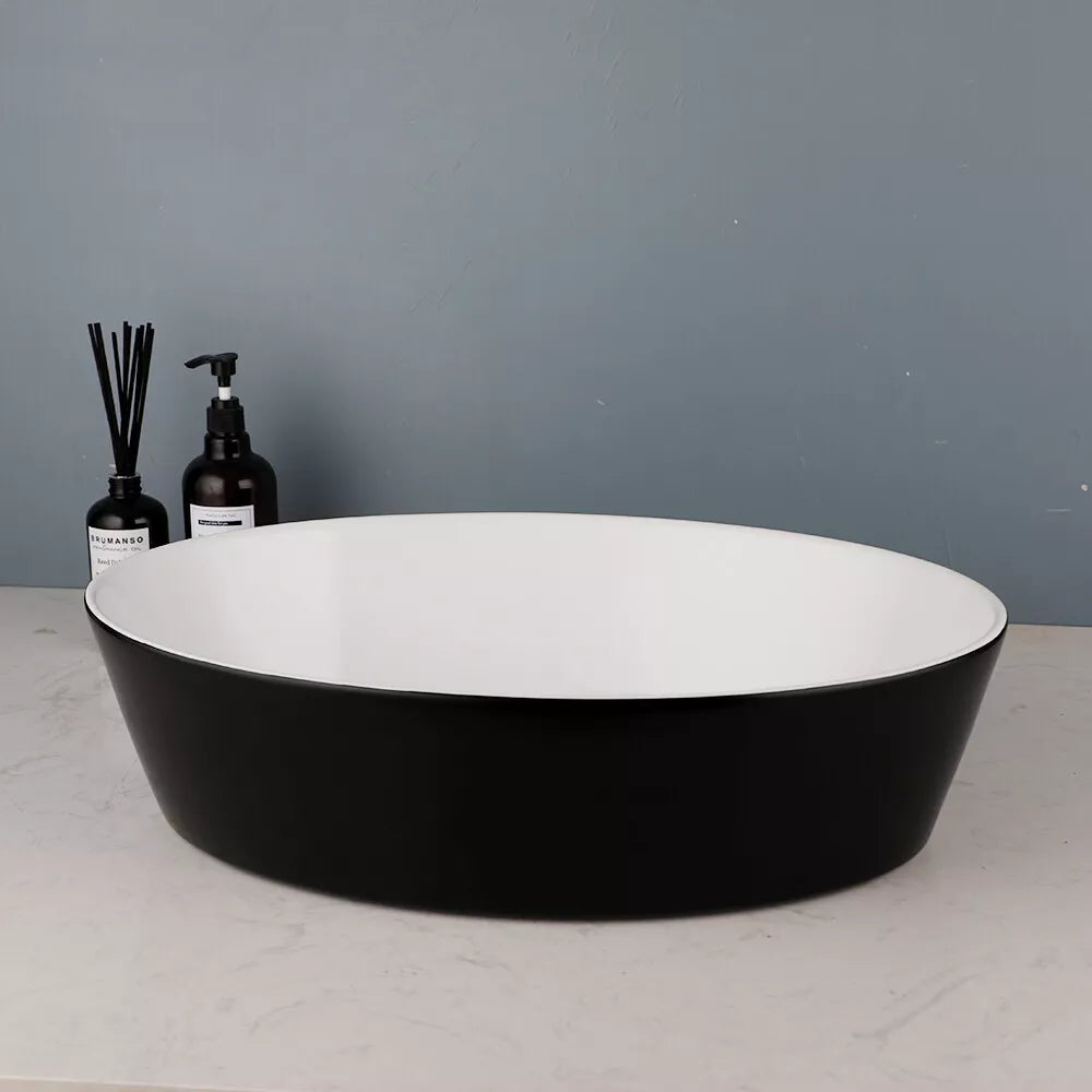 Malvizza® keramische waskom – luxe opbouwmodel (5 jaar garantie)
