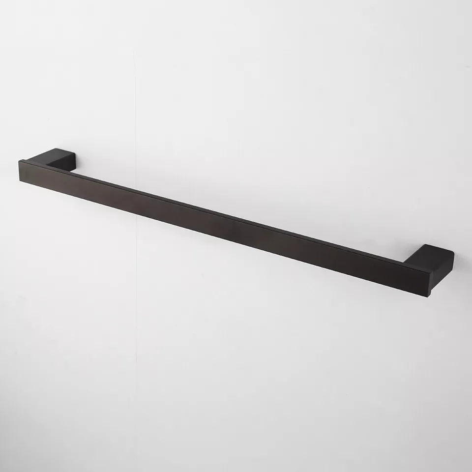 Modern and Stylish Black Towel Rack