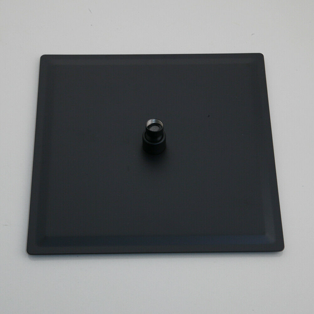 Zwarte inbouw regendouche 30CM