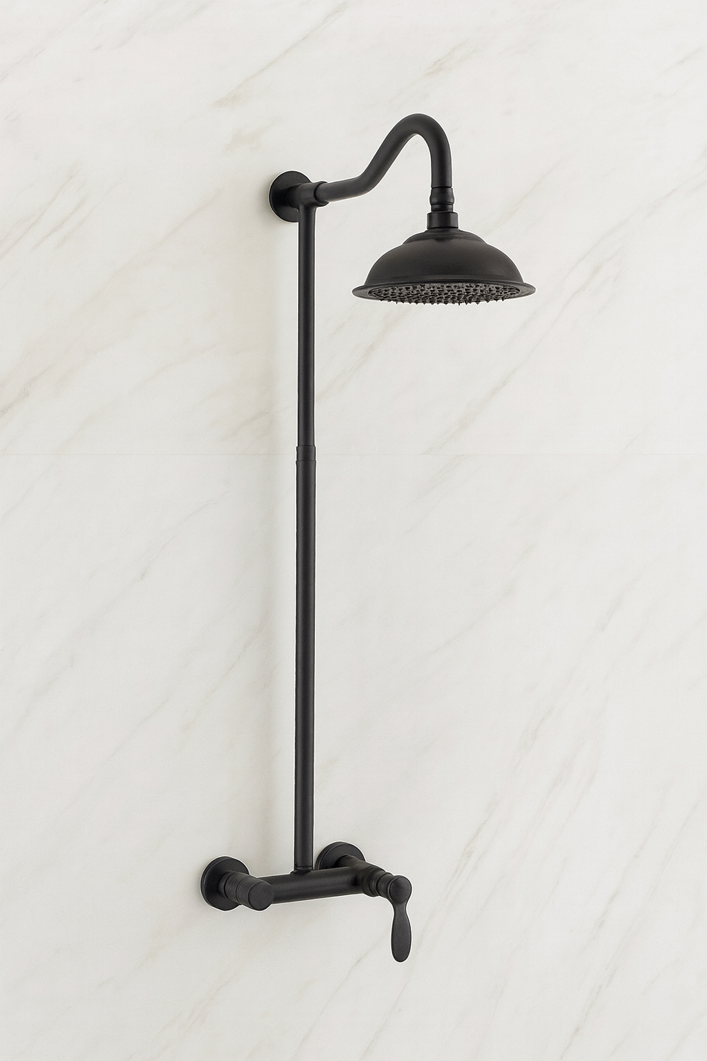 Olie bronzen zwart douche modern