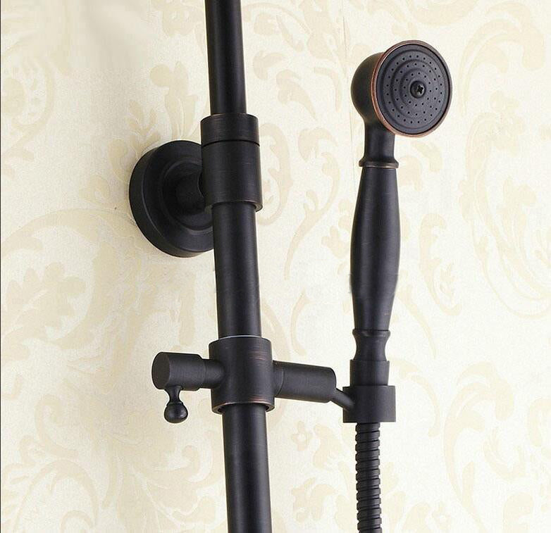 Olie brons opbouw douche set