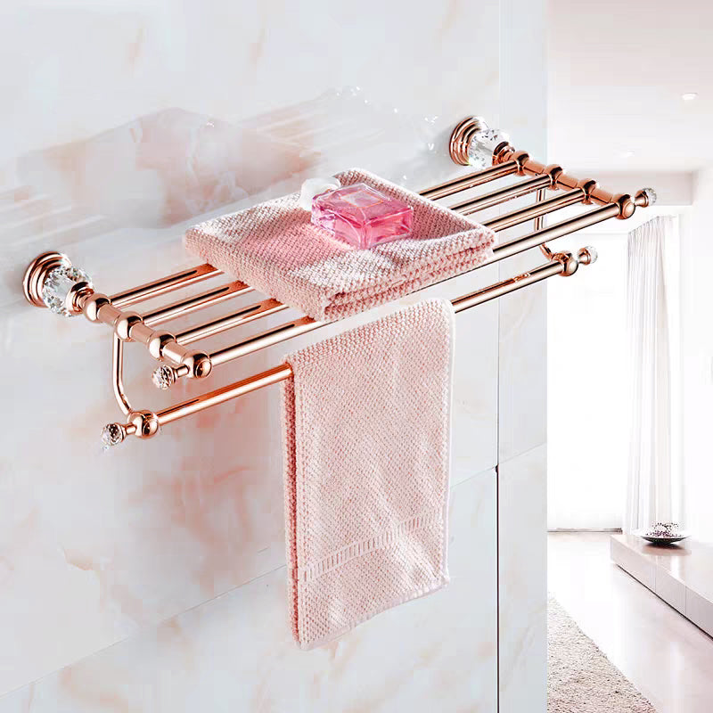 Roségouden badkamer accessoireset – 5-delig