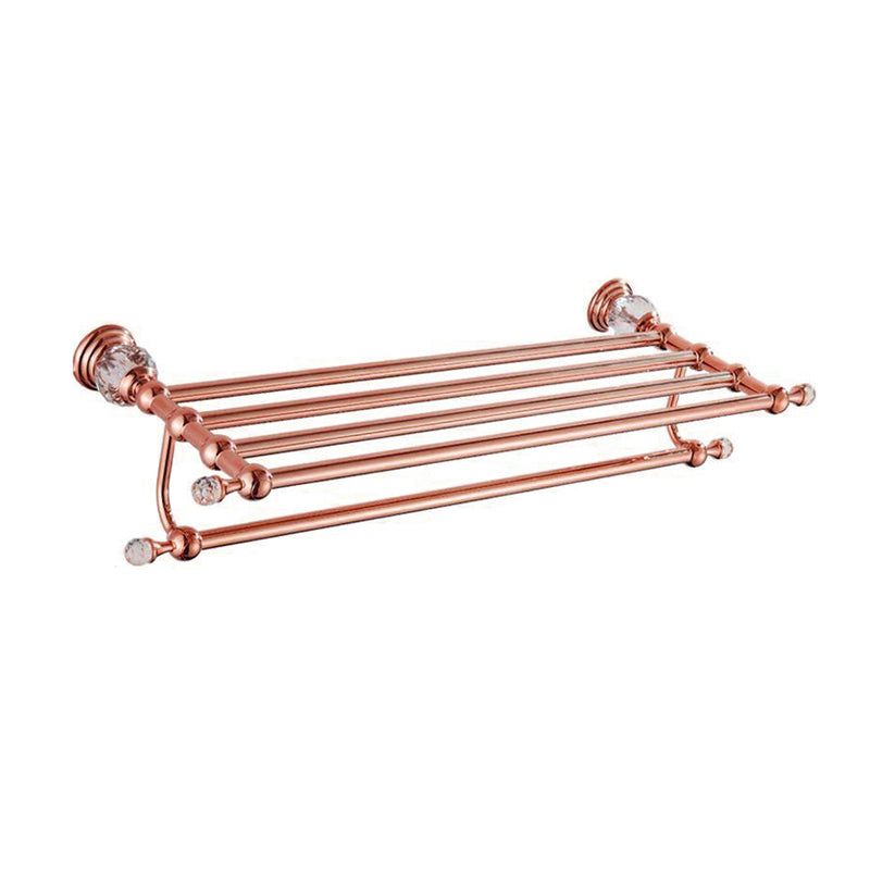 Roségouden badkamer accessoireset – 5-delig