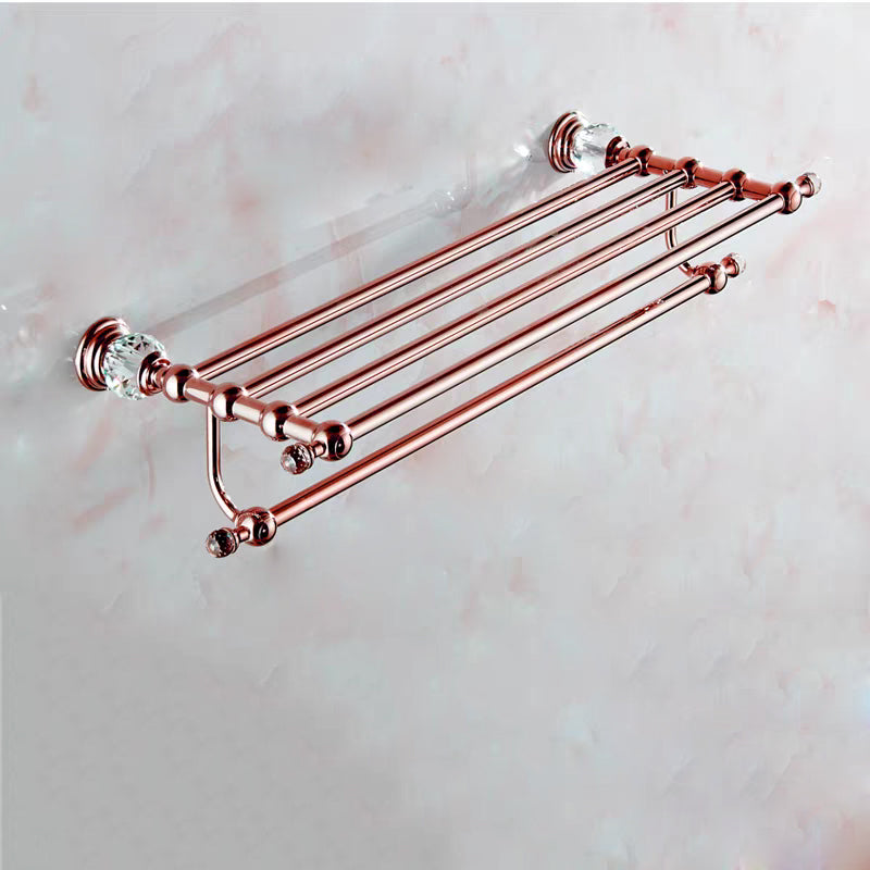 Roségouden badkamer accessoireset – 5-delig