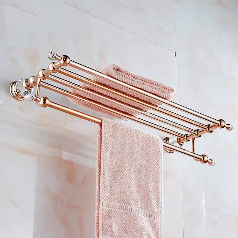 Roségouden badkamer accessoireset – 5-delig