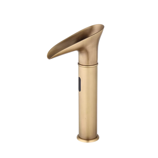 Sensomatica Nostalgische Bronzen Watervalkraan met Sensor – Landelijke Stijl