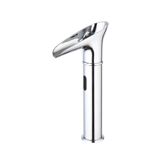Sensomatica Nostalgische Chroom Watervalkraan met Sensor – Landelijke Stijl