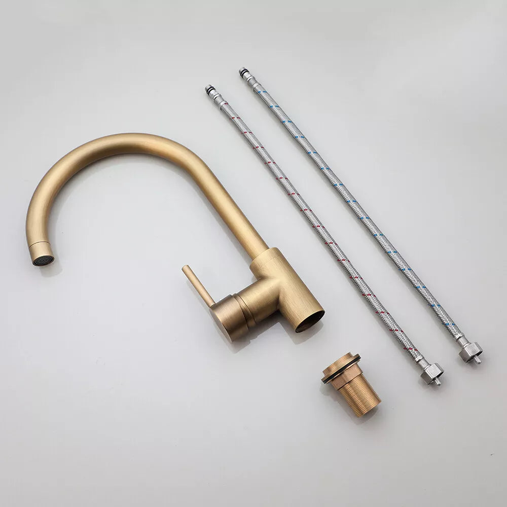 Landhausküchenarmatur – Bronzefarbe