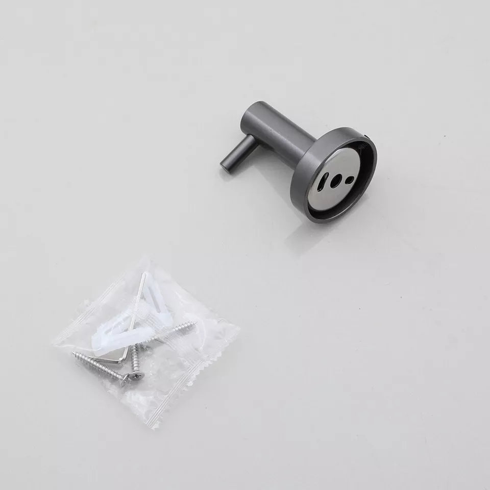 Gun Metal Wall Hook for Bathroom