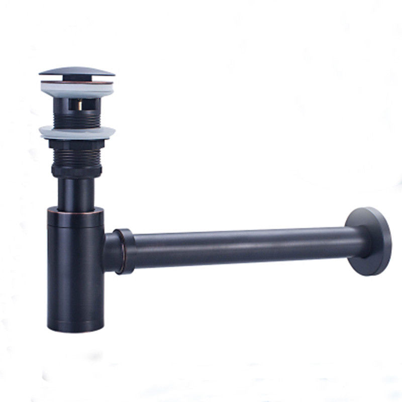 Oil bronze siphon incl. pop-up drain