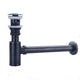 Oil bronze siphon incl. pop-up drain