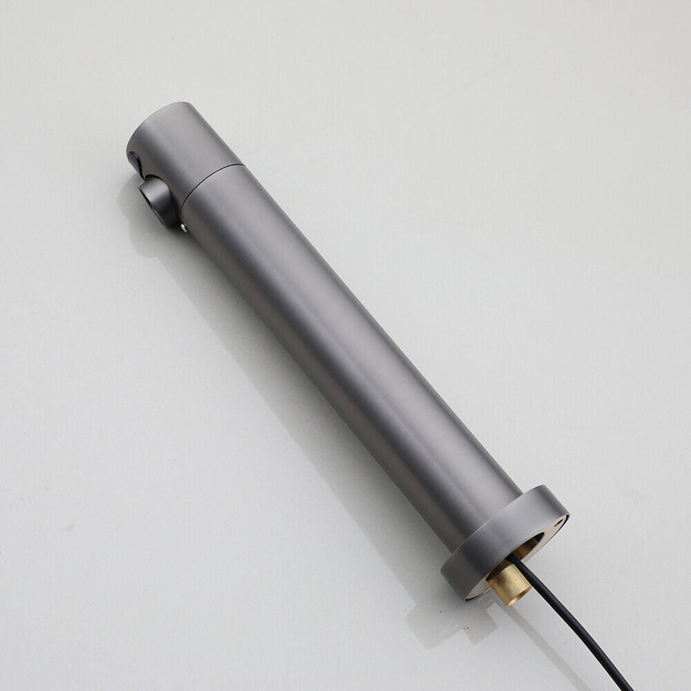 Gun metal sensor tap wall mount