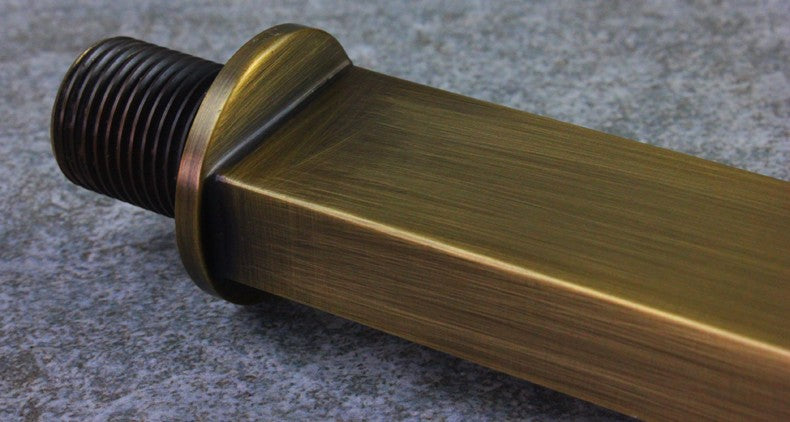 Unterputz-Duschset, Antikbronze, Wandmontage